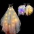 Factory Direct Sales Internet Celebrity Luminous Veil with Light Double-Layered Tassel Pearl Crown Veil Adult and Children Luminous Veil