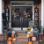 Cross-Border New Moon Witch Artificial Wreath Halloween Front Door Venue Atmosphere Haunted House Prop Decoration Garland