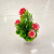 New Artificial Flower Small Plastic Basin Camellia Bonsai Fake Flower Decoration Living Room Bedroom Dining Room