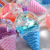 Creative Children's Ice Cream Crystal Ball Quicksand Keychain Handbag Pendant Student Schoolbag Pendant Pendant Small Jewelry