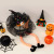 Cross-Border Amazon New Halloween Decorations Ghost Festival Led Wizard Garland Pendant Hotel Party Props