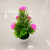 New Artificial Flower Small Plastic Basin Camellia Bonsai Fake Flower Decoration Living Room Bedroom Dining Room