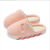 2022 Cotton Slippers Women's Autumn and Winter Bag Heel Thickened Couple Home Indoor Warm Simple Velvet Slippers Men