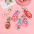 Creative Cute Colorful Acrylic Rabbit Keychain Pendant Diamond Rope Accessories Student Schoolbag Accessories Yiwu Stall