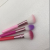 Makeup Brush Set Colorful Pink Beginner Eye Shadow Brush Lip Brush Cosmetic Brush Beauty Tools Wholesale
