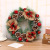 2021new Christmas Decorations 27cm Garland PVC Hotel Scene Layout Garland Hot Sale