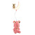 New Cute Bear Moon USB Charging Table Lamp Two-Speed Light Band Pencil Sharper Angle Adjustable Bedside Small Night Lamp