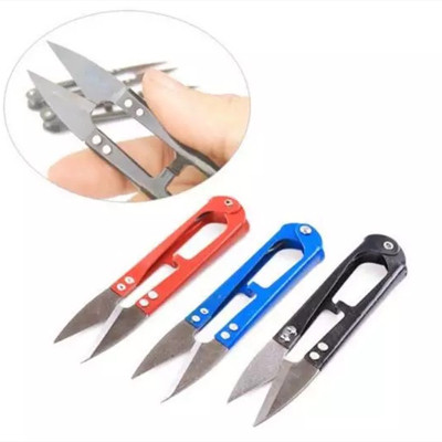 Cross Stitch Tool Special Color Small Scissors Scissors Thread End Scissors U-Shaped Thread Trimmer Knife