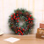2021new Christmas Decorations 27cm Garland PVC Hotel Scene Layout Garland Hot Sale