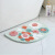 Exclusive for Cross-Border New Flocking Bathroom Non-Slip Mat Toilet Floor Mat Doorway Absorbent Foot Mat Toilet Doormat