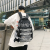 Korean Harajuku Trendy Schoolbag Junior High School Student Minimalist Backpack Large Couple Workwear Backpack Computer Bag
