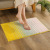 Household Carpet Floor Mat Bathroom Toilet Machine Washable Non-Slip Absorbent Floor Mat Polyester Solid Color Floor Mat Wholesale