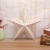 2021new Christmas Decorations 20cm Printed Five-Pointed Star Shopping Window Decorative Five-Pointed Star Pendant