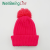 Easter Cute Personality Child Kid Fur Ball Striped Hat Knitted Hat Polyester Warm Hat