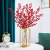 Home Light Luxury Hydroponic Vase High-Grade Iron Shelf Living Room TV Cabinet Decoration Vase Ornaments Wholesale