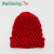 Winter Polyester Mom Style Hat Grandma's Hat Knitted Woolen Cap Brushed and Padded Hats Women's Hat Winter Warm