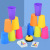 Concentration Young Children Education Early Education Stacked Cup Competitive Folding Cup Thinking Logic Game Puzzle Training Toys