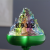 -- Copper Furnace · [Glass Pure Copper Boshan Furnace · Green Furnace Colorful]]
Model: T169-1
Material: Colored Glaze