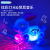 New Electric Bunny Lighting Music Rope Rabbit Jumping Projection Rabbit Factory Wholesale Stall Toy Gift