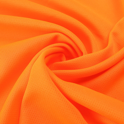 Polyester 75D/36F Bird Eye Cloth Knitted Fabric Moisture Wicking Yoga Clothes Sportswear T-shirt Fabric Wholesale