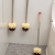 Stainless steel toilet brush