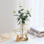 Nordic Creative Simple Small Hydroponic Vase Decoration Internet Celebrity Ins Style Living Room Fake Flower Vase Dining Table Decorations