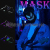 2022 New Halloween LED Mask Luminous Mask Face-Changing Induction Party Dance Party Bar Atmosphere Props