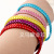 New No. 5 Children's Colored Gold Zipper Color Sports Bracelet Commodity Stall Product Supply Factory Direct Sales Bracelet