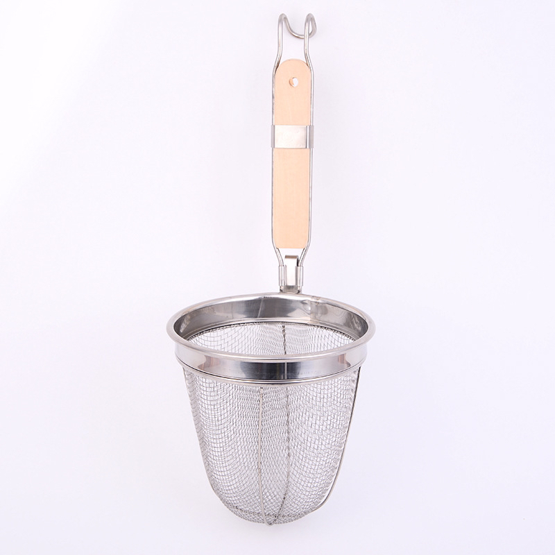 201不锈钢高边粉篱麻辣烫漏勺过滤网米线捞面勺厨房商用工具