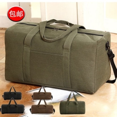 Large Capacity Canvas Bag Travel Bag Hand-Held Luggage Bag Extra Large Luggage Bag Trend Men's and Women's Handbags