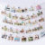 Korean Ins Girl's Heart Net Red Photo Wall Creative DIY Color Hanging Photo Clip Decorative Hemp Rope Wooden Clip