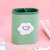 INS Creative Double Grid Pen Holder Girl Heart Cartoon Student Office Desk Surface Panel Multi-Function Separated Storage Box Ornaments