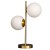 Nordic Ins Living Room Bedroom Study Iron Gold New Simple Modern Light Luxury Spherical Floor Lamp