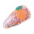 Children's Fruit Barrettes Girls' Colorful Quicksand Sequins BB Clip Korean Cute Baby Side Clip Girl's Heart Hair Accessories