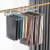 Multi-Layer Pull-out Magic Pants Rack Trouser Press Wardrobe Built-in Non-Slip Special Folding Hanger Home Storage Gadget