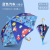 Cartoon Children's Umbrella Automatic Long Handle Umbrella Wholesale Vinyl Cute Male and Female Primary School Students Printable Logo Sun Umbrella