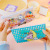 Cute Transparent PVC Pen Bag Creative Cartoon Animal Fresh Student Pencil Case Stationery Case Practical Boys and Girls