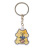 Cartoon Cute Acrylic Keychain Creative Primary School Gift Bag Accessories Transparent Pendant Key Chain Wholesale