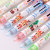 Christmas Holiday Creative Cartoon 6 Color Ballpoint Pen Old Elk Color Hand Account Pen Student Activity Gift