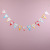 New Bronzing Party Flag Birthday Hanging Strip Colorful Flags Baby a Hundred Day Birthday Years Old Decorations Arrangement Hanging Flag