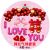 Valentine's Day Proposal Wedding Ceremony Layout Love Balloon Birthday Wedding Anniversary Dress up Balloon Set