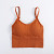 Kaka Large U-Shaped Backless Crop-Top Bandeau Inner Suspender Wireless Push up Sports Underwear Vest for Women