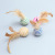 Cat Toy Sisal Ball Funny Cat Hand-Woven Feather Sisal Toy Cat Self-Hi Ball Bite-Resistant Pet Supplies