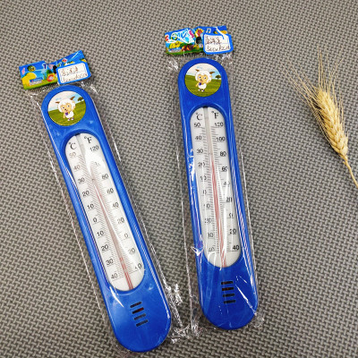 Long Cartoon Character Thermometer Indoor Thermometer Household Common Items Wholesale One Yuan Two Yuan Supply