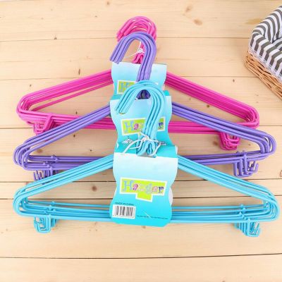 Bold Hook Thickened Hangers Plastic Dipping Iron Metal Adult Clothes Hanger Laundry Chapelet Clothes Hanger Type Clothes Hanger