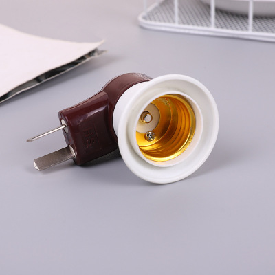 Factory Direct Sales Pipe Type Switch Lamp Head Plug Switch Wholesale Two Yuan Store Supply