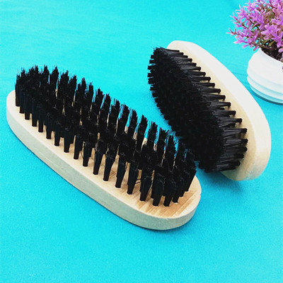 Wood Brush Shoe Brush Suede Matte Leather Brush Leather Shoe Brush Shoe Polishing Oil Brush Two Yuan Wholesale