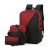 New Three-Piece Set Computer Backpack Oxford Woven Schoolbag Men's and Women's Backpack Korean Style Briefcase