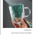 Christmas Tree Glass Star Wish Insulated Double-Layer Cup Breakfast Milk Water Glass Mark Wishing Cup Christmas Cup