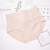 Pure Cotton High Waist Lace Grinding Women's Briefs Middle-Aged Sexy Comfortable High Elastic Pull-Resistant Breathable Underwear Women